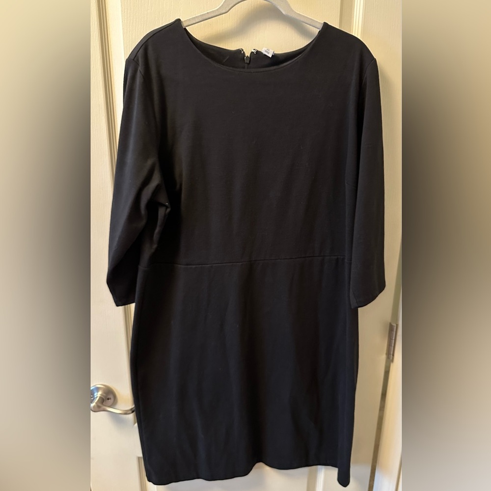 Black Old Navy Sheath Dress XXL Tall